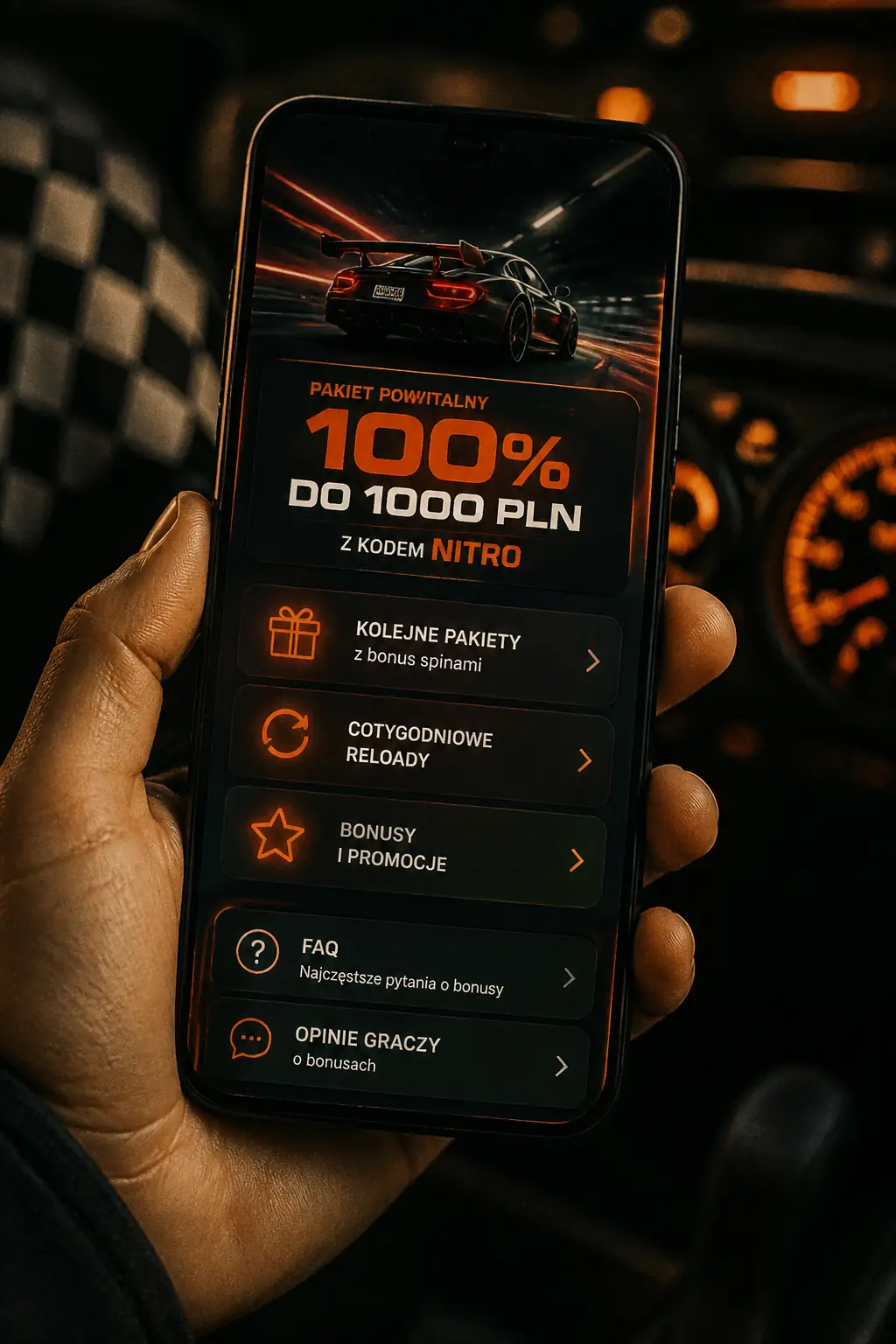 Nitro Casino Bonus — bonus powitalny do 1000 PLN visual guide for Nitro Casino